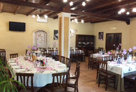 Tavola personalizzata Locanda Domus Romulea